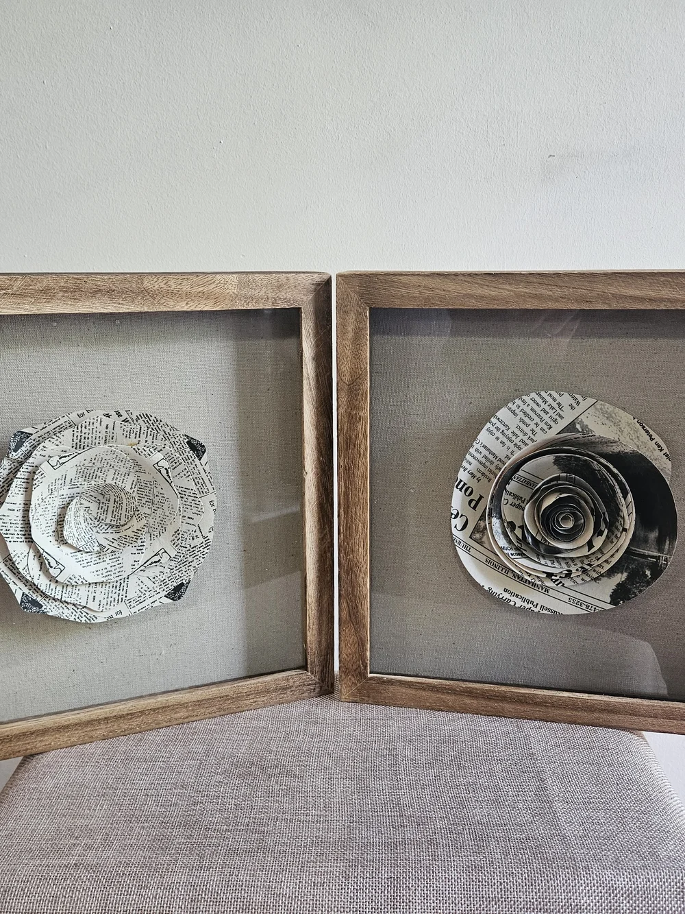 Handmade decorative framed